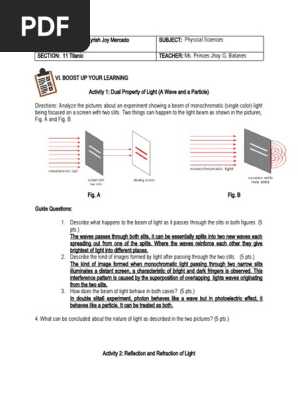 Physical Science W-9