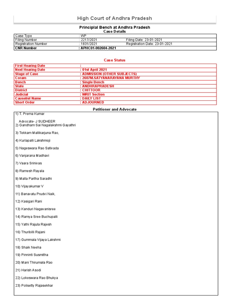 Case Status Search by Case Number PDF Common Law Separation Of