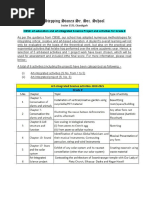 Manual For Conducting Art-Integrated Activity and Project Titles in Class 8