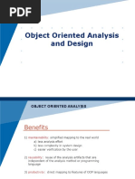 Object Oriented Analysis and Design