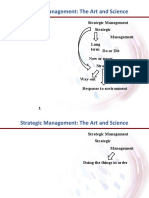 Topic 1-Strategic Management The Art and Science