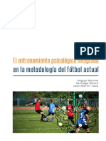 Muestra El Entrenamiento Psicológico Integrado en La Metodología Del Fútbol Actual 1