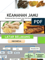 Keamanan Jamu: Direktorat Bina Produksi Dan Dsitribusi Kefarmasian 2014