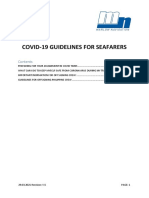 Covid-19 Guidelines For Seafarers