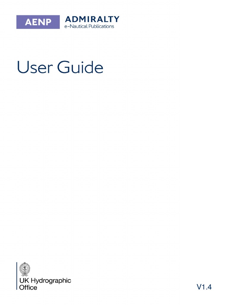 ADMIRALTY EReader User Guide v1.4 PDF Microsoft Windows