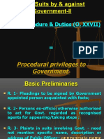 Court's Procedure & Duties (O. XXVII)