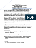 (PDF) Modernizing Standards of Identity - Ingredients Lists On Labels