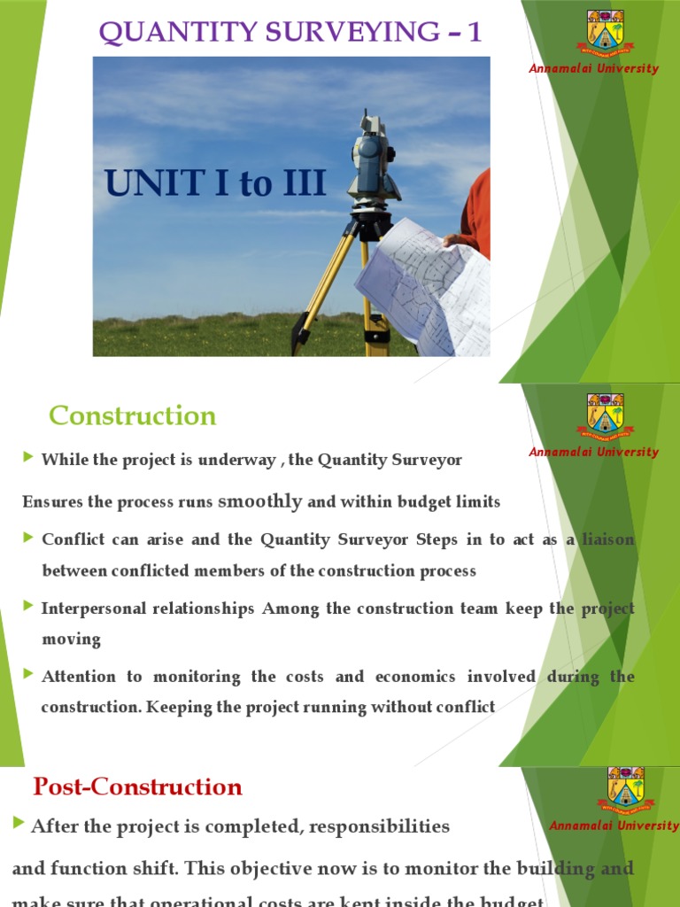 Quantity Surveying Guide for Construction Projects | PDF | Concrete ...