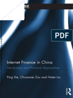 Internet Finance in China