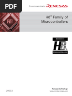 H8 Family of Microcontrollers