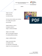 Poemas Para o Trabalho Escrito