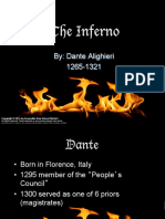The Inferno: By: Dante Alighieri 1265-1321