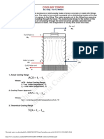 COOLING TOWER With Solved Problems PDF