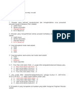 Soal UAS MIkrobiologi