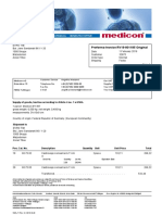 Proforma-Invoice RV19-001185 Original: Expiration Date Lot No. Quantity Serial No. 292AA 2,00