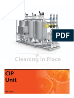 Cleaning in Place: CIP Unit