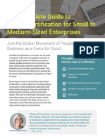 The Complete Guide To B Corp Certification For Small To Medium-Sized Enterprises