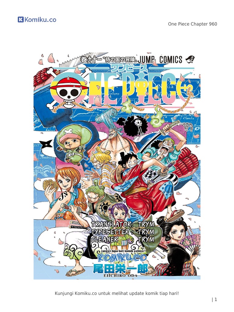 Komiku Co One Piece Chapter 960