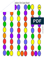 Rainbow Dot Game Board