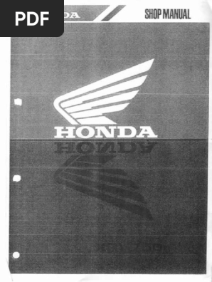 Honda XRV750 Rd07 Factory Service Manual Full | PDF