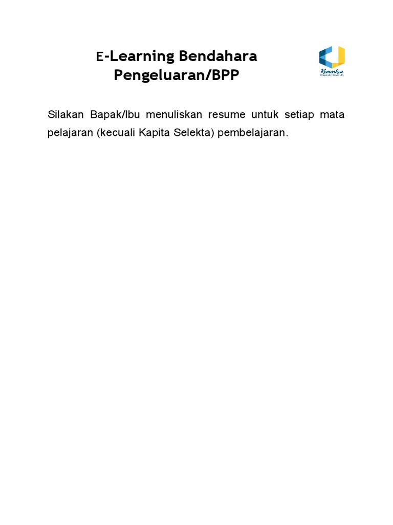 Resume BP BPP | PDF | Komputer