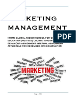 Marketing Management Compleated PDF
