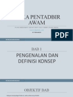 Bab 1 Etika Pentadbir Awam