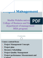 Project MGT CH 1