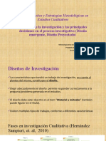 Clase 7 El Diseño de La Investigación y Principales Decisiones en El Proceso Investigativo (Diseño Emergente y Proyectado) .