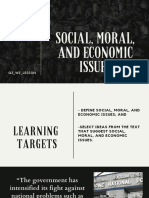 Social, Moral, and Economic Issues