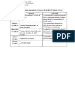 Planificación semana del 29 marzo al 02 abril  6 ° A-B