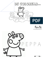 Libro Colorear Peppa Pig