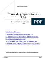Cours BIA 2018