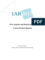 TAR 2017 ProjectReports
