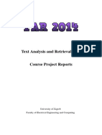 TAR 2014 ProjectReports