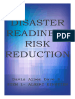 Disaster Readiness Risk Reduction: Davis Alben Dave S. Stem 1-Albert Einstien