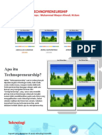 Technopreneurship (Kelompok 1)