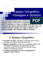 Espa o Geogr Fico Paisagem e Territ Rio 1
