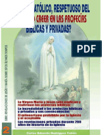 Puede Un Católico Respetuoso Del Magisterio Creer en Las Profecías Bíblicas y Privadas