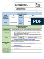 Guía Metodológica Matemáticas 3° Periodo Flexibilización