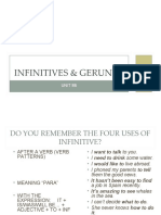 Infinitives & Gerunds