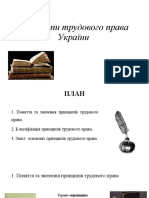 Презентація Принципи Трудового Права