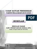 Soal Usp Ips 13 Paket 2