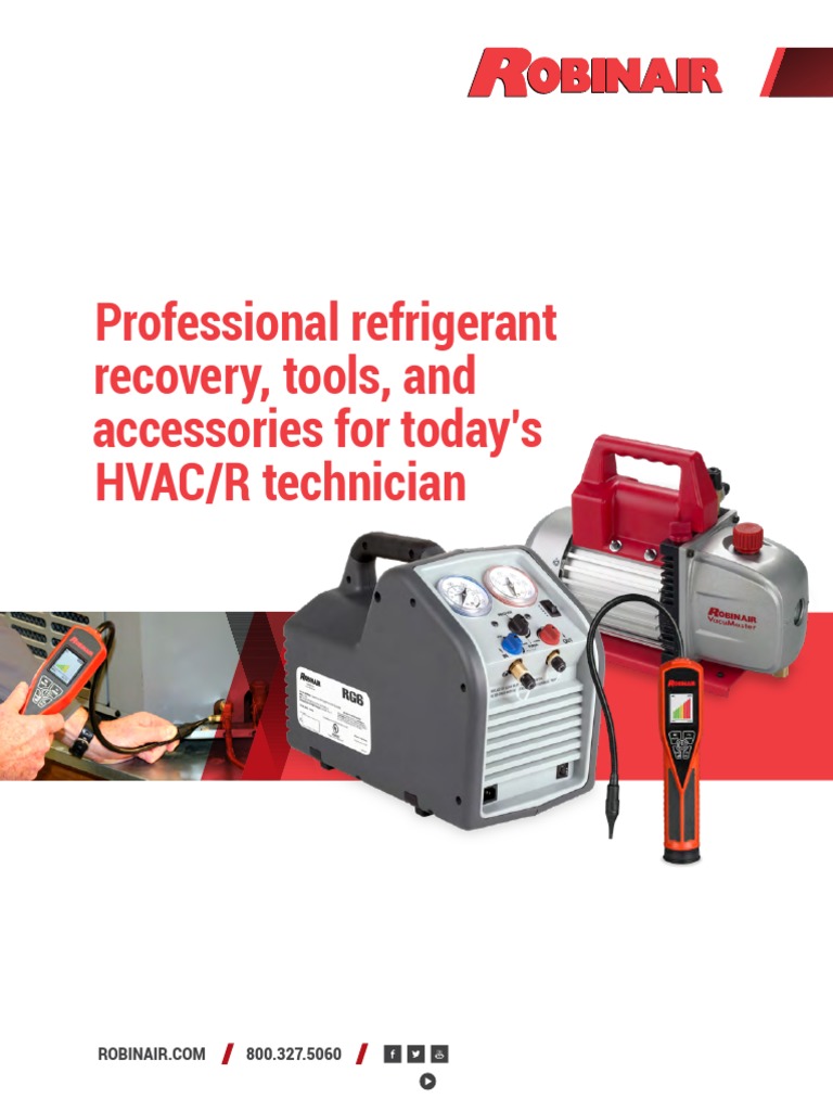 Hvac R Service Tools 8 27 PDF Air Conditioning Gases