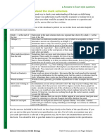 Answers To ESQ Combined Biology