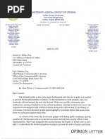 Ortiz Opinion Letter & Order