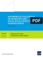 SWP 066 Monetary Fiscal Policy Effects Bangladesh