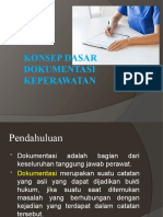 Konsep Dasar Dokumentasi Keperawatan