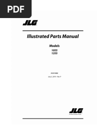 Parts Manual JLG 1055 S-N01600727600