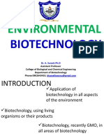 Environmental: Biotechnology